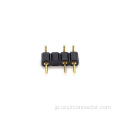 2.54mm機械加工ピンヘッダー直角4P